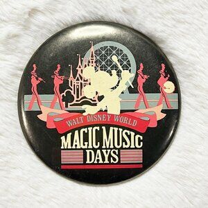 🔮 5/$25 Vintage Disney World Magic Music Days Mickey Pin‎